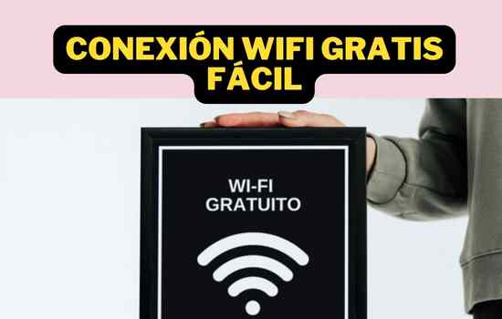 Conexión WiFi gratis y fácil