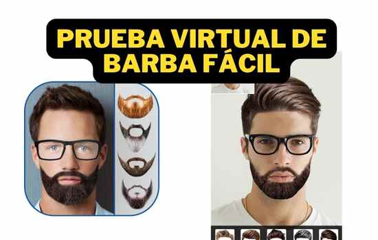 Prueba virtual de barba fácil: Transforma tu Estilo