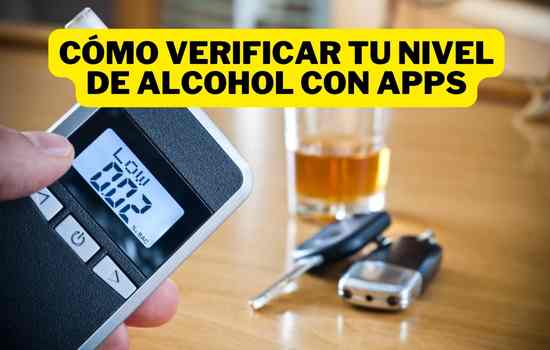 Cómo verificar tu nivel de alcohol con apps