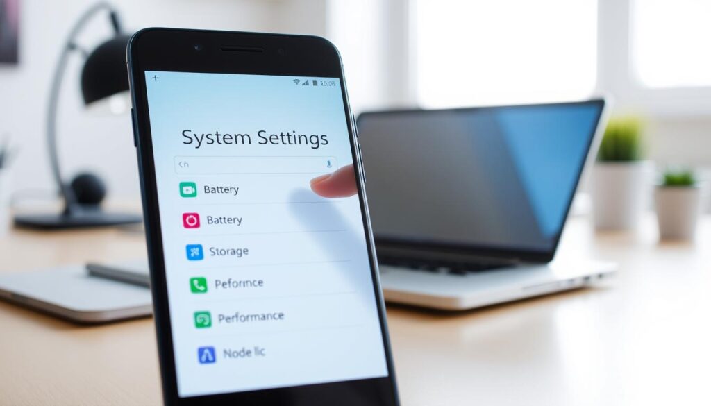 system settings performance